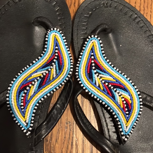 Leather sandals - Picture 3 of 5